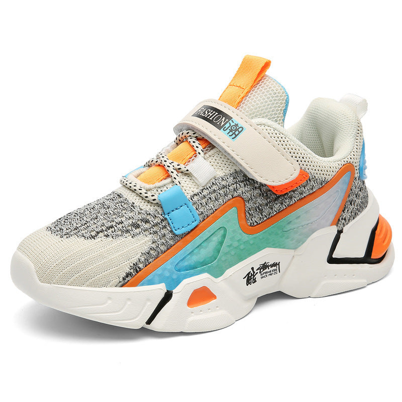 Children’s Flying Knit Sneakers – Lightweight & Breathable Casual Sneakers for Boys