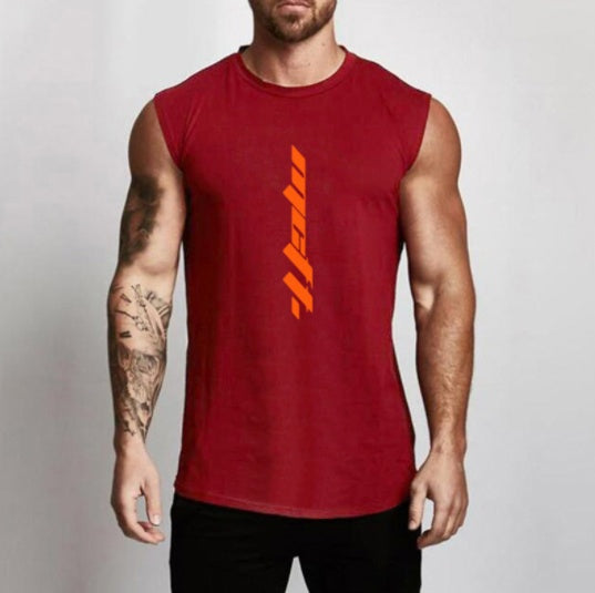 πͺ Gym Sleeveless Shirt β Cotton Tank Top for Men Sportswear Vest