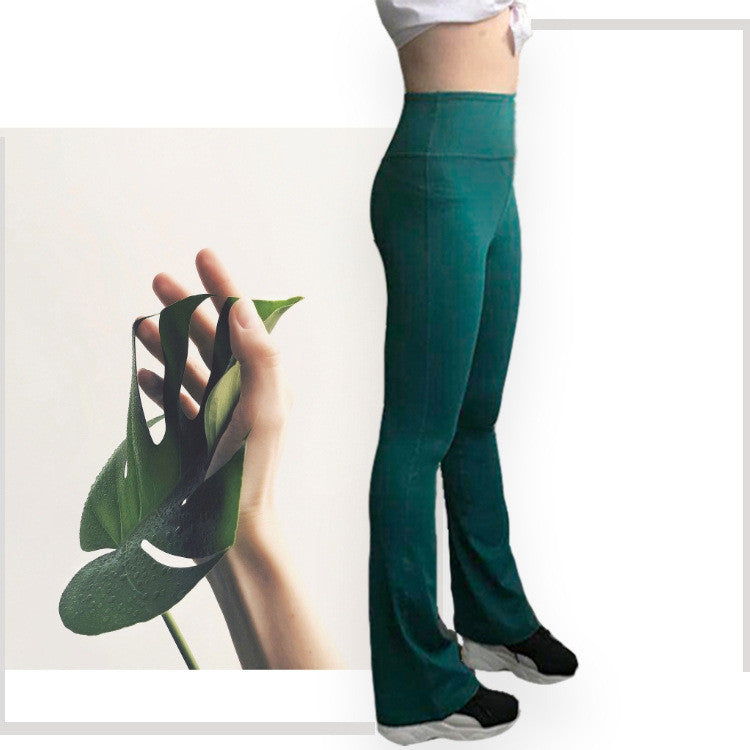 π§ββοΈ Yoga Trumpet Pants β High-Waist Flare Leg Fitness & Lounge Pants