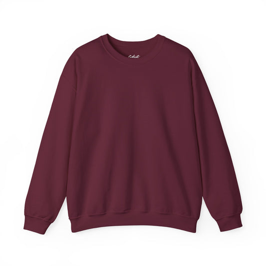 Motivational Crewneck Sweatshirt – GETYAT Acronym Back Print | Grind Elevate Transform Yourself Always Today