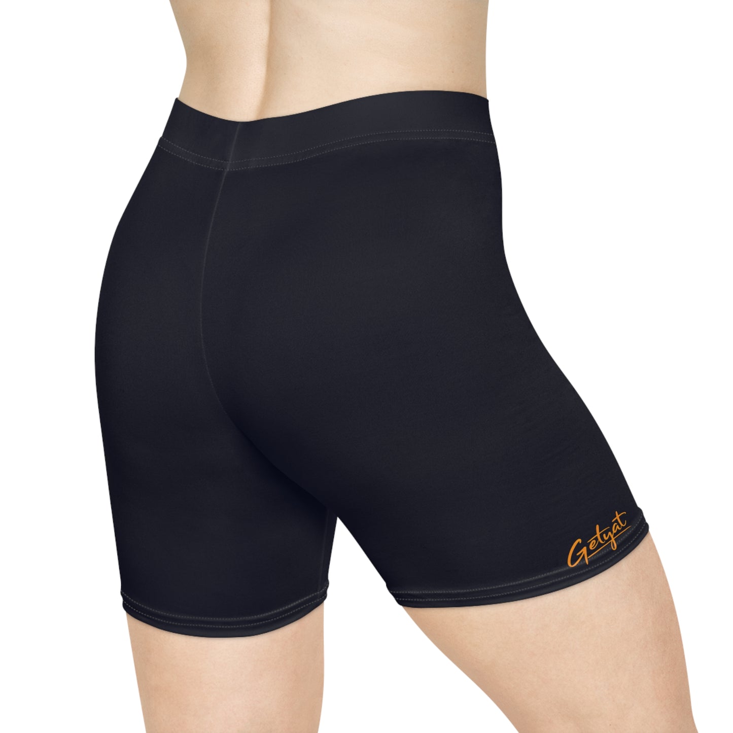 Aqua Blue Women’s Biker Shorts – Lightweight Athletic Cycling & Workout Shorts