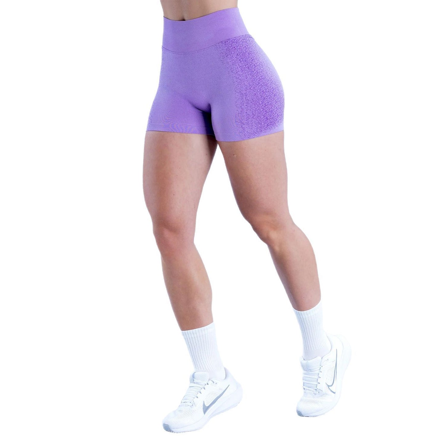 Seamless High Waist Workout Shorts Hip Lifting Sport Shorts