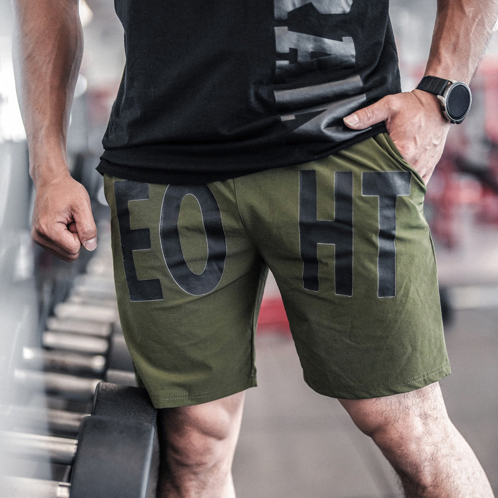 Men’s Sports and Leisure Quick-Drying Running Shorts – Lightweight Gym Fitness Workout Shorts