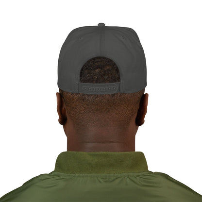 Embroidered 'Seycat' Snapback Hat — Streetwear Flat-Brim Cap