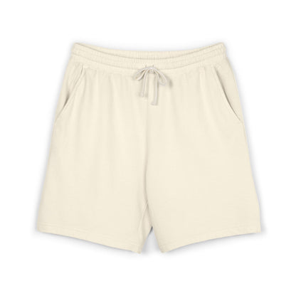 Lightweight Fleece Sweat Shorts — Garment-Dyed Casual Lounge Shorts