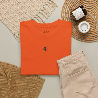 Minimalist Palm Tree T-Shirt – Small Chest Graphic Beach-Inspired Tee for Everyday Style