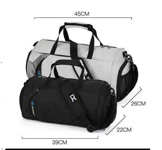 Gym Bag with Shoe Compartment – Waterproof Sports Duffel Bag for Men & Women, Travel, Fitness, and Workout