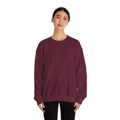 Motivational Crewneck Sweatshirt – GETYAT Acronym Back Print | Grind Elevate Transform Yourself Always Today