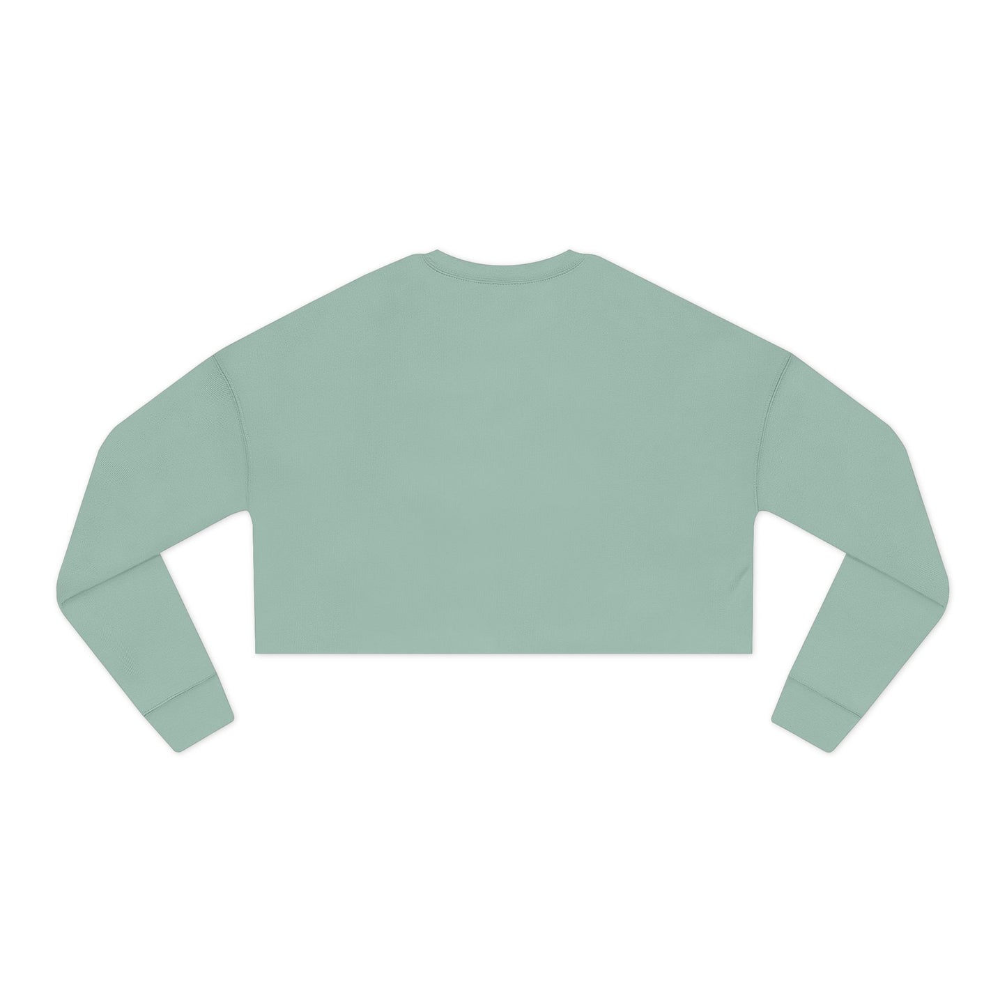 Cropped Sweatshirt — Dusty Rose 'Getyat' Script Crop Top for Women