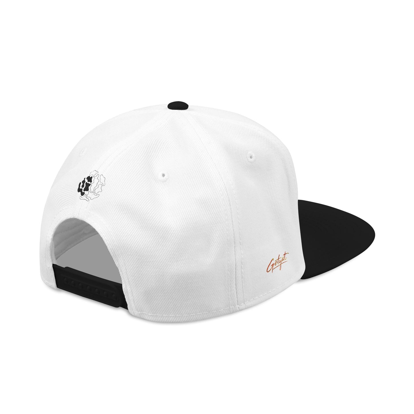 Embroidered “Getyat” Script Logo Snapback Hat – Premium Streetwear Cap for Everyday Style