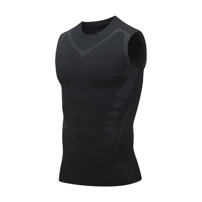 💪 Men’s Slim Fit Workout Vest – Quick-Drying, Breathable & Stretchy Athletic Tank Top