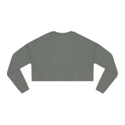Cropped Sweatshirt — Dusty Rose 'Getyat' Script Crop Top for Women