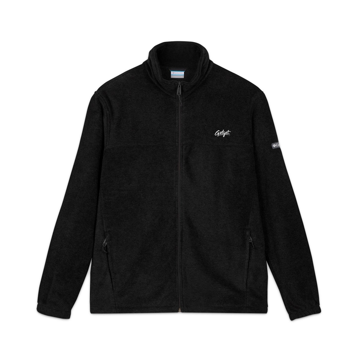 Fleece Jacket – Cozy Charcoal Zip-Up with Minimal Chest Logo | Getyat