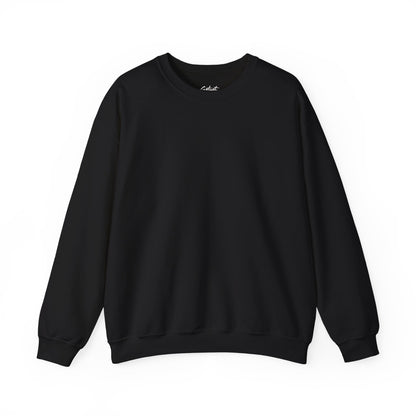 Motivational Crewneck Sweatshirt – GETYAT Acronym Back Print | Grind Elevate Transform Yourself Always Today