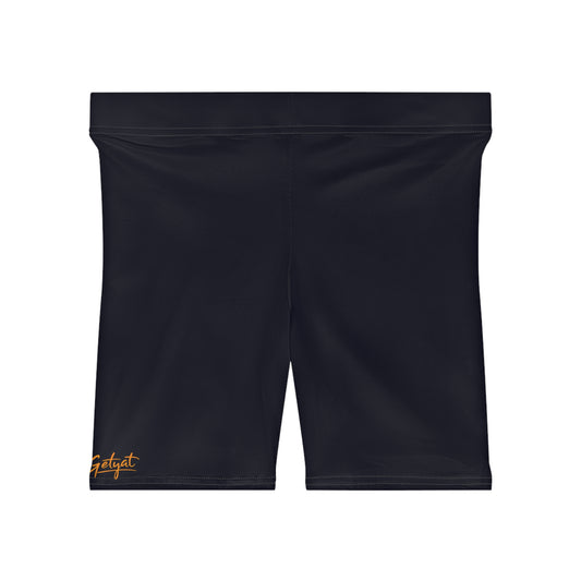 Aqua Blue Women’s Biker Shorts – Lightweight Athletic Cycling & Workout Shorts