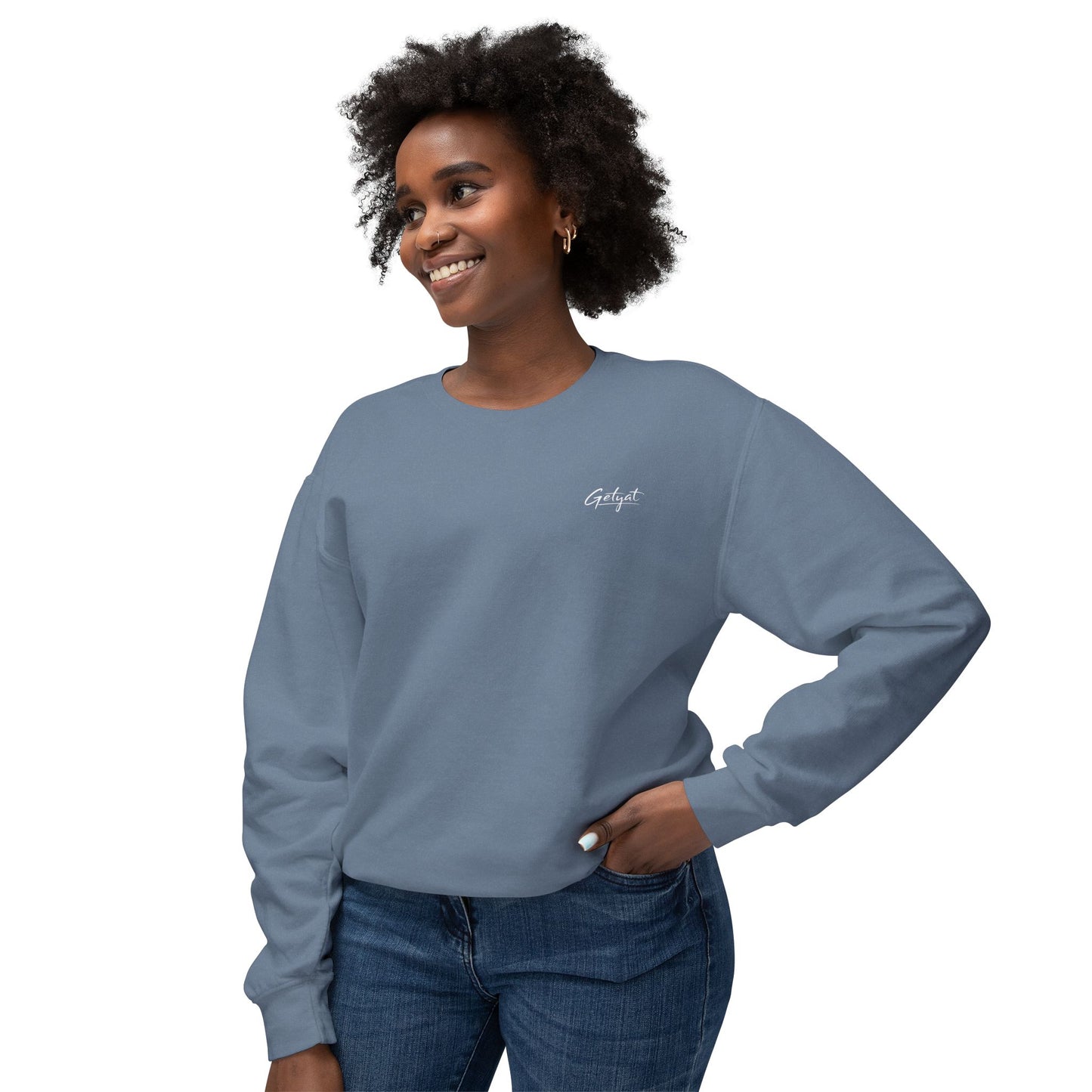 Motivational Crewneck Sweatshirt – “GRIND: Elevate, Transform Yourself Always Today” | Unisex Comfort Fit