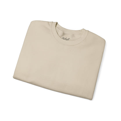 Motivational Crewneck Sweatshirt – GETYAT Acronym Back Print (Grind Elevate Transform Yourself Always Today)