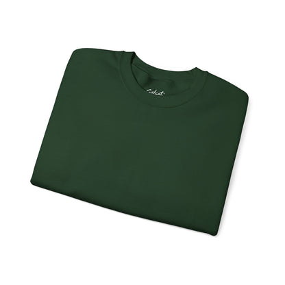 Motivational Crewneck Sweatshirt – GETYAT Acronym Back Print | Grind Elevate Transform Yourself Always Today