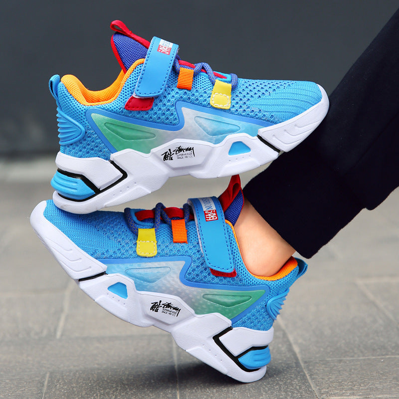 Children’s Flying Knit Sneakers – Lightweight & Breathable Casual Sneakers for Boys