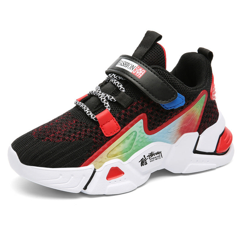 Children’s Flying Knit Sneakers – Lightweight & Breathable Casual Sneakers for Boys