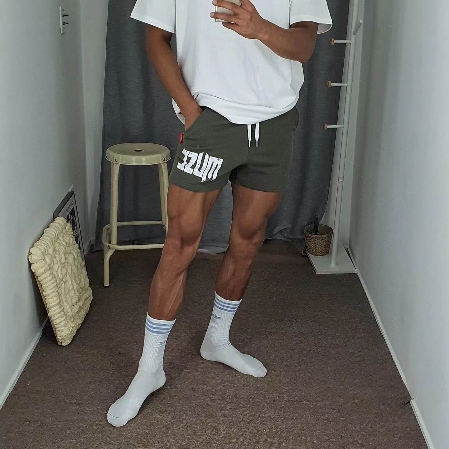 Men’s Summer Sports Casual Fitness Shorts – New Fashion Brand Activewear for Gym and Leisure