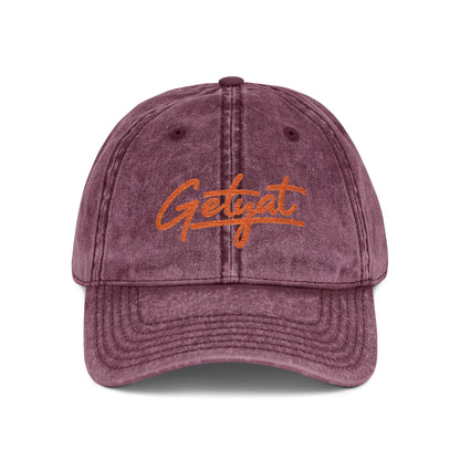 Vintage Embroidered Cap – 'Grateful' Distressed Baseball Hat