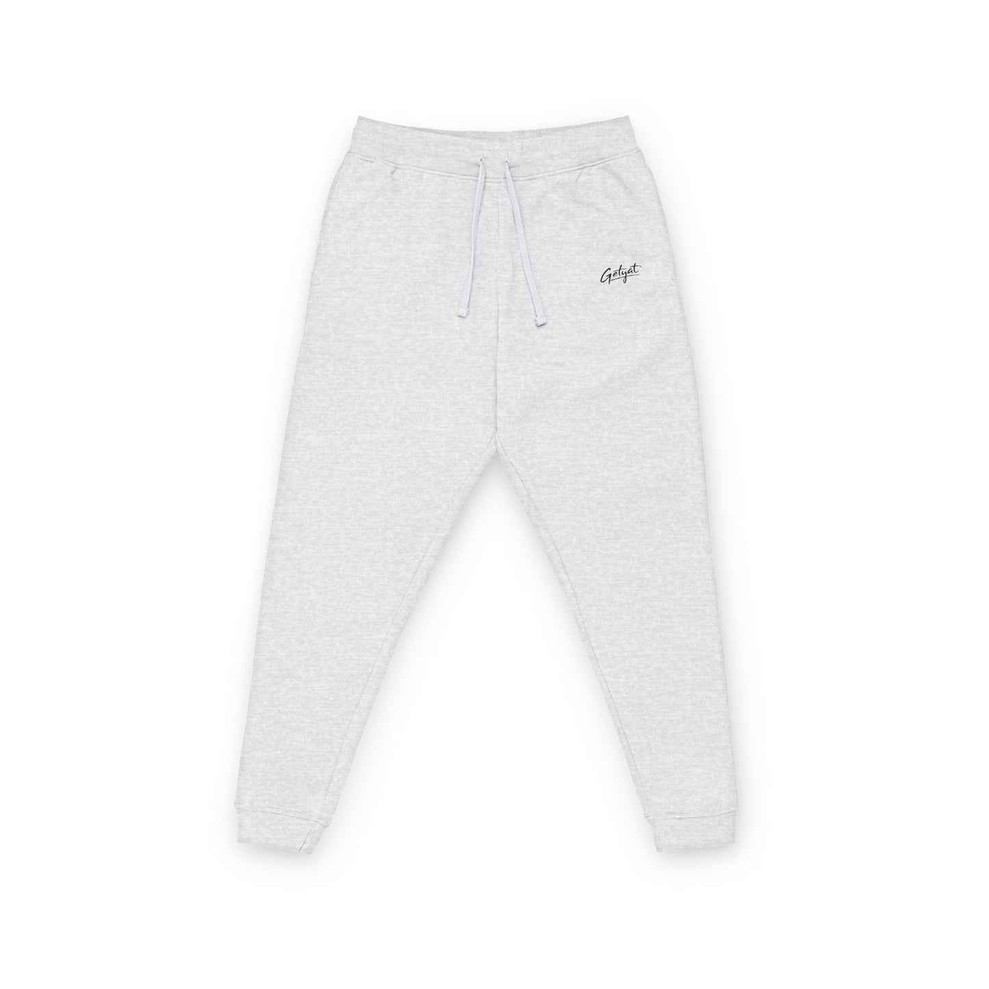 Embroidered Fleece Joggers — Classic Cozy Sweatpants