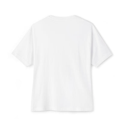 Boxy Oversized T-Shirt – Minimal White Casual Tee | Relaxed Fit Everyday Essential