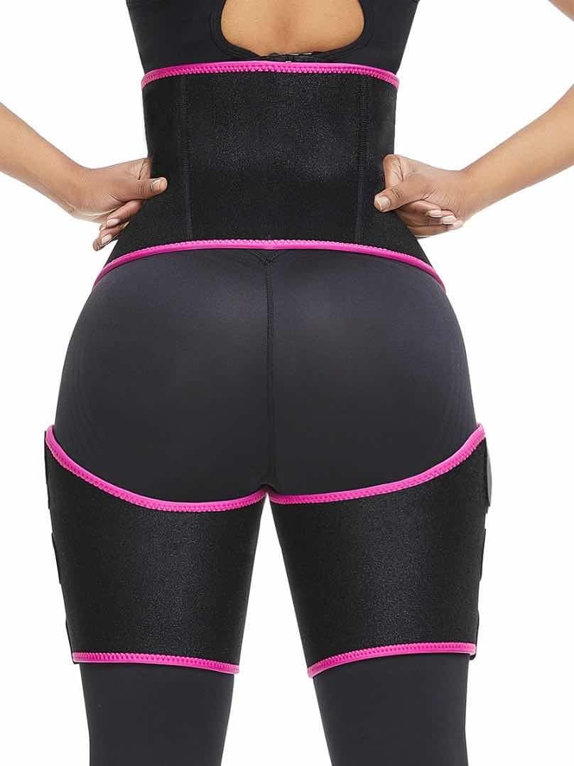 Sports Waist Belt Adjustable One-Piece Girdle with Leg Straps – Ultimate Support and Comfort for Workouts, Fitness, and Recovery