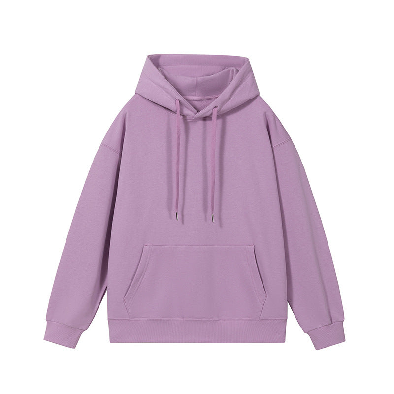 Thickened Loose Hooded Sweatshirt – Comfortable Group Clothing
