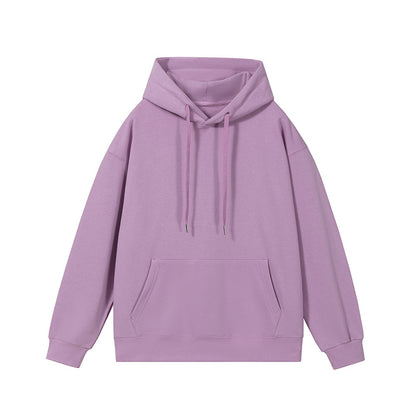 Thickened Loose Hooded Sweatshirt – Comfortable Group Clothing