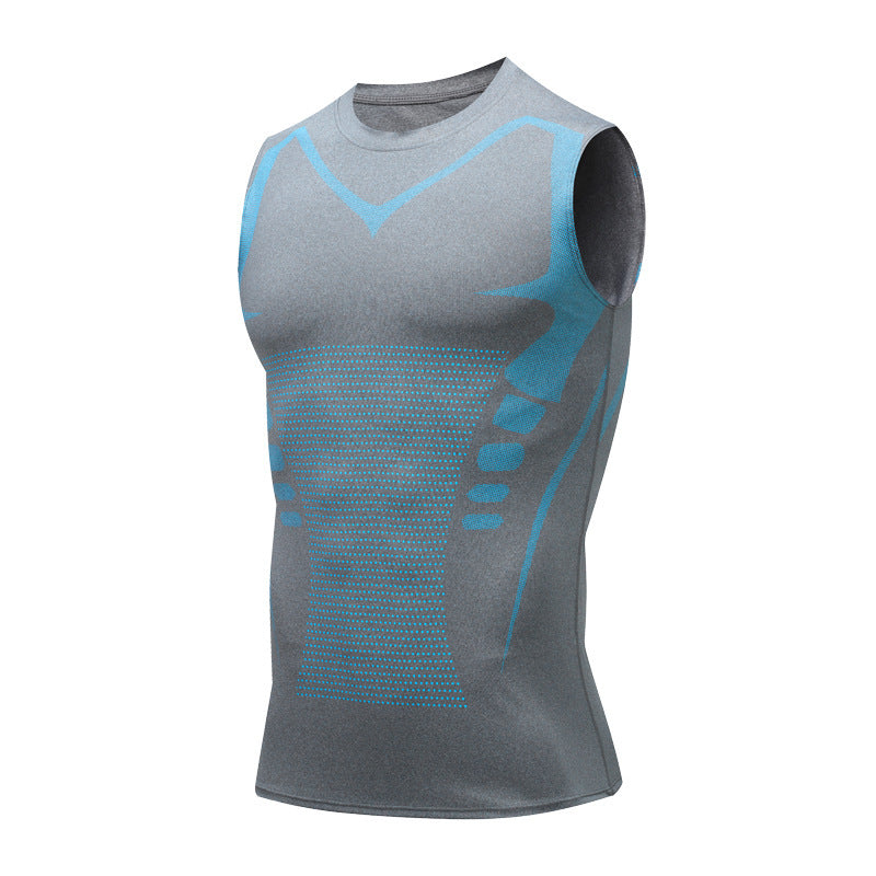 💪 Men’s Slim Fit Workout Vest – Quick-Drying, Breathable & Stretchy Athletic Tank Top