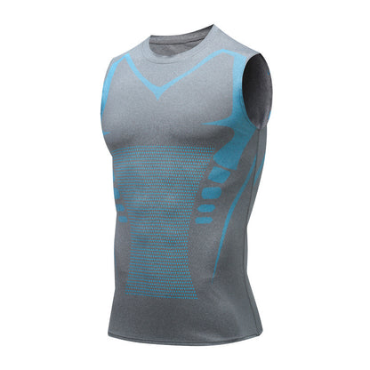 💪 Men’s Slim Fit Workout Vest – Quick-Drying, Breathable & Stretchy Athletic Tank Top