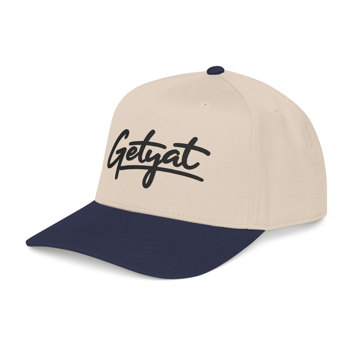 GETYAT Mid Profile Baseball Cap | Structured 5-Panel Adjustable Hat