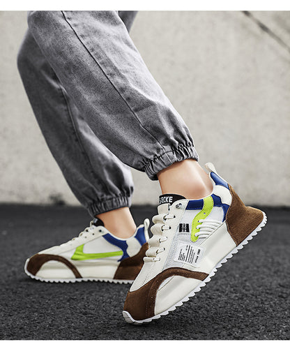 Breathable Casual Versatile Sneaker for Men – Comfortable Work, Driving & Platform Dad Shoes