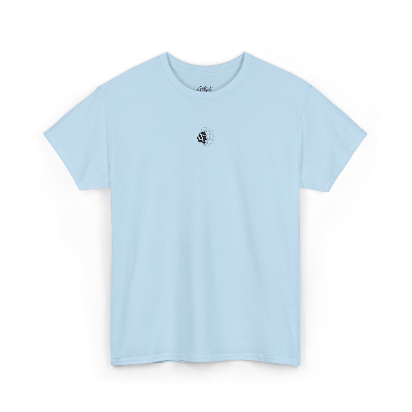 Minimalist Palm Tree T-Shirt – Small Chest Graphic Beach-Inspired Tee for Everyday Style