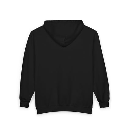 Embroidered Small Script Logo Full-Zip Hoodie – Premium Everyday Zip-Up Sweatshirt