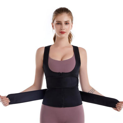 🔥 Neoprene Waist Trainer for Women – Sauna Sweat Corset Trimmer Belt for Workout & Weight Loss