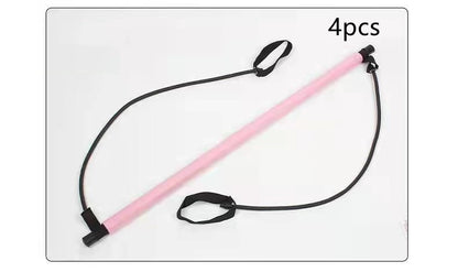 Multifunctional Pilates Stretching Stick – Yoga Puller for Home Fitness, Flexibility & Toning