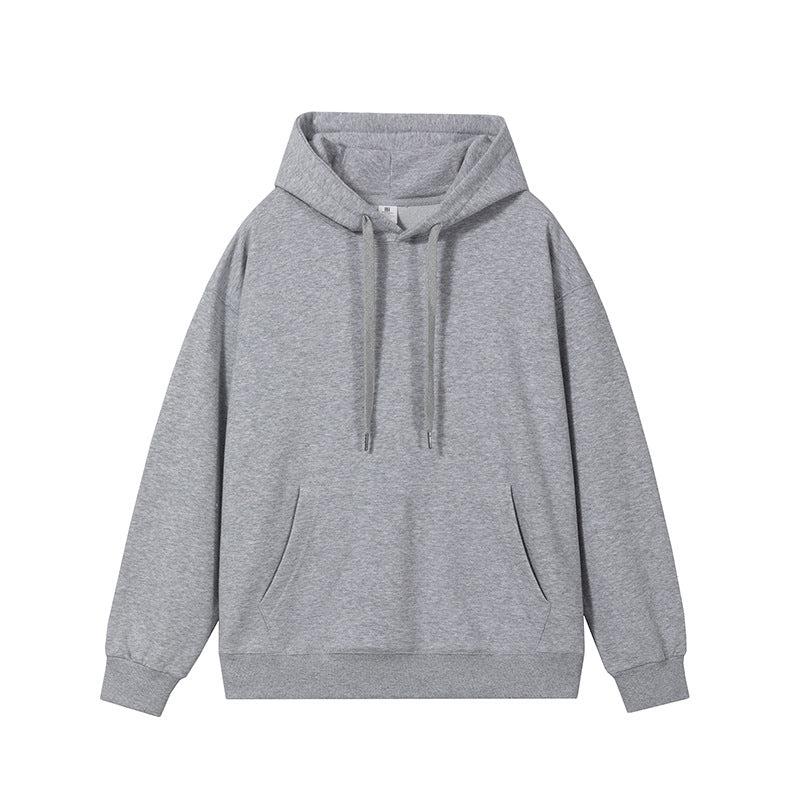 Thickened Loose Hooded Sweatshirt – Comfortable Group Clothing