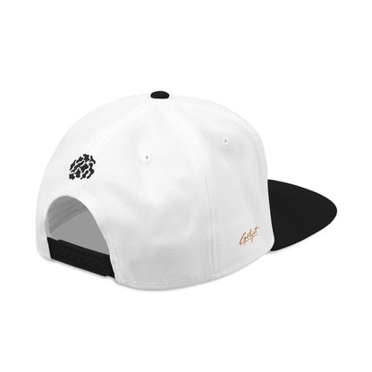 Embroidered Snapback Hat — 'Getyat' Script Logo