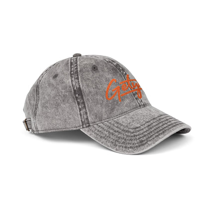 Vintage Embroidered Cap – 'Grateful' Distressed Baseball Hat
