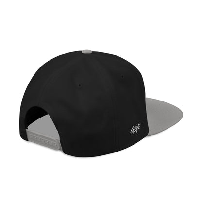 Embroidered 'Seycat' Snapback Hat — Streetwear Flat-Brim Cap