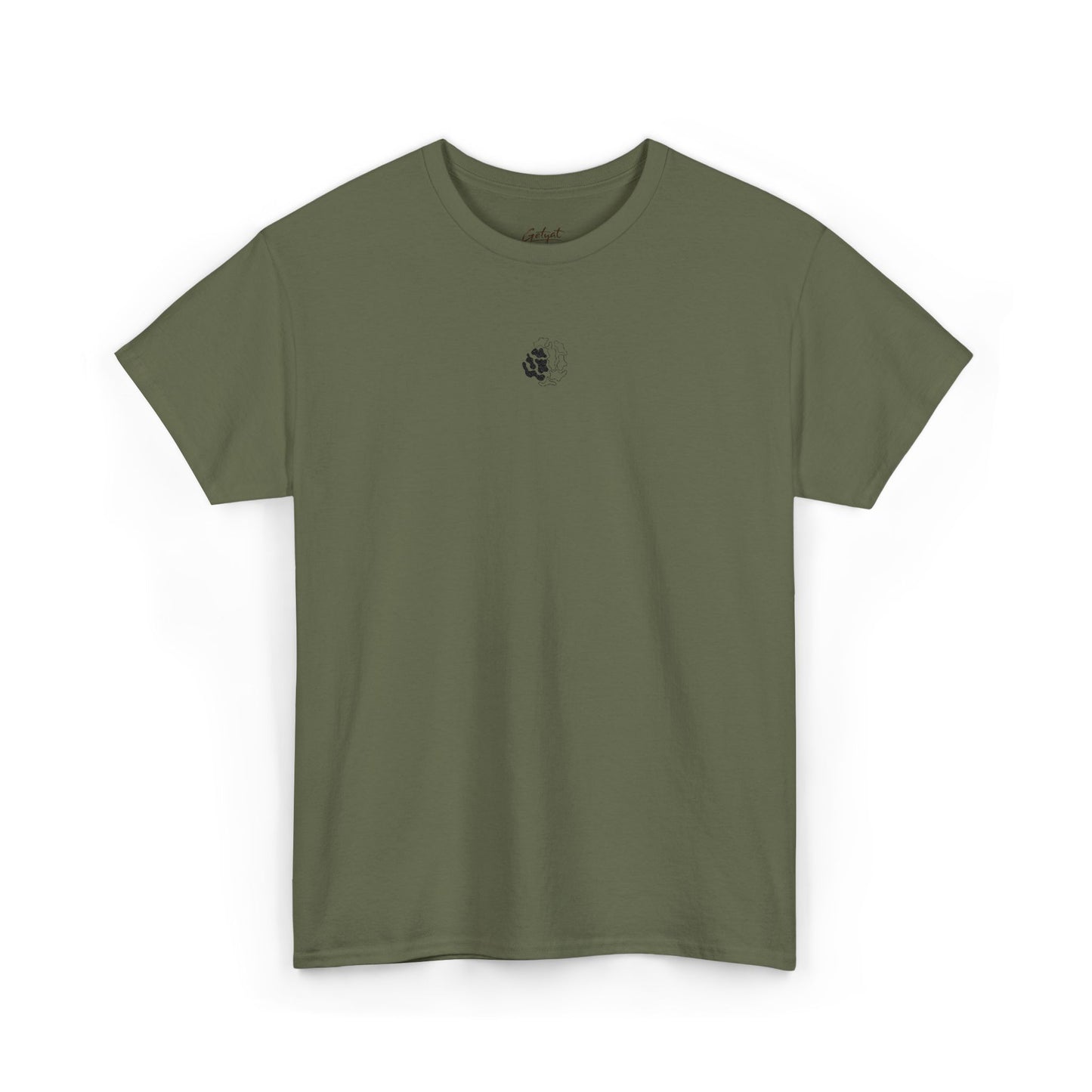 Minimalist Palm Tree T-Shirt – Small Chest Graphic Beach-Inspired Tee for Everyday Style
