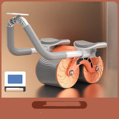 Automatic Rebound AB Roller Abdominal Wheel with Elbow Support – Core Trainer for Men & Women