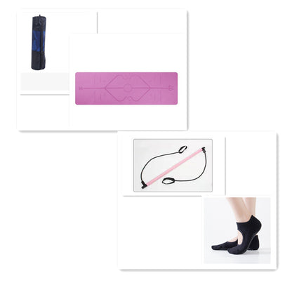 Multifunctional Pilates Stretching Stick – Yoga Puller for Home Fitness, Flexibility & Toning