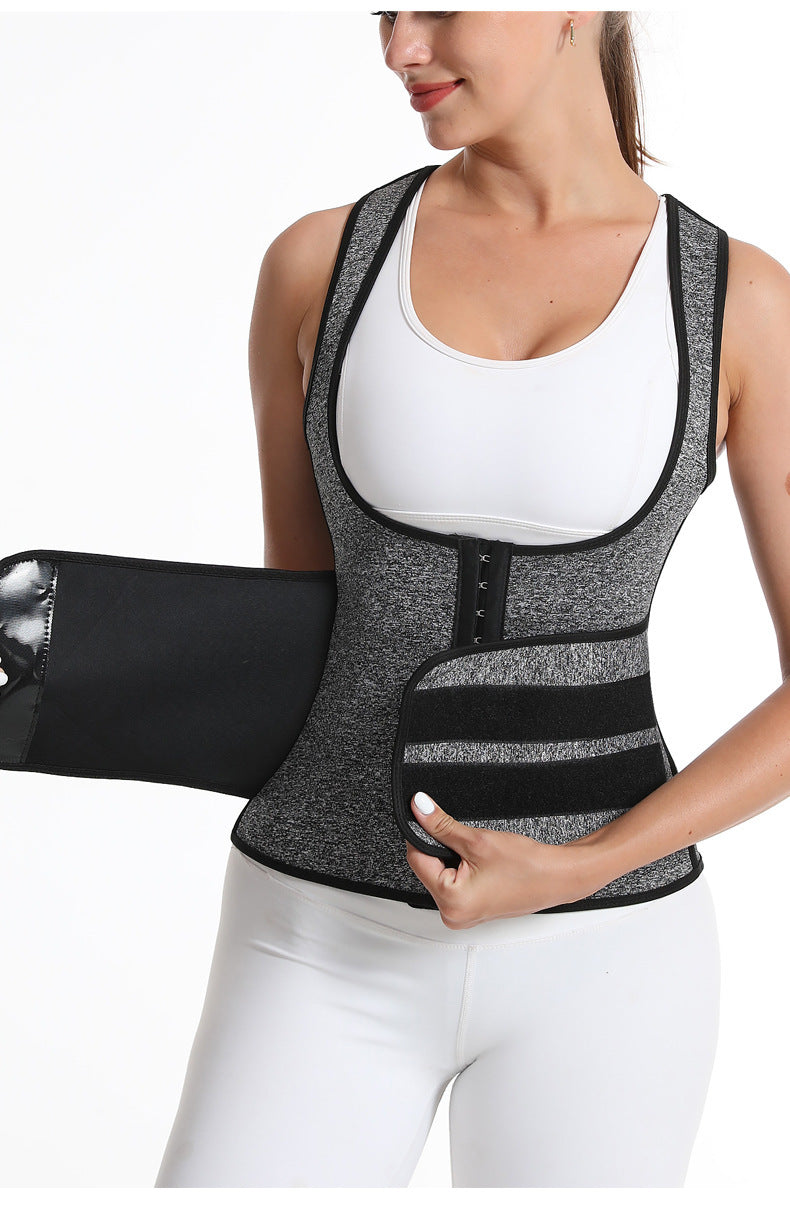 🔥 Neoprene Waist Trainer for Women – Sauna Sweat Corset Trimmer Belt for Workout & Weight Loss