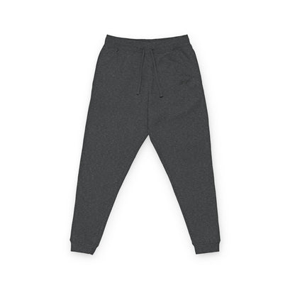 Embroidered Fleece Joggers — Classic Cozy Sweatpants