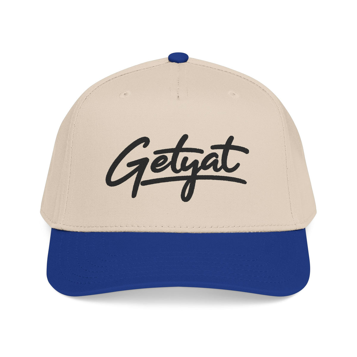 GETYAT Mid Profile Baseball Cap | Structured 5-Panel Adjustable Hat