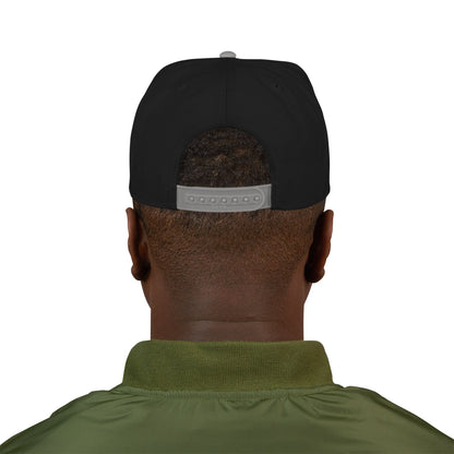 Embroidered 'Seycat' Snapback Hat — Streetwear Flat-Brim Cap